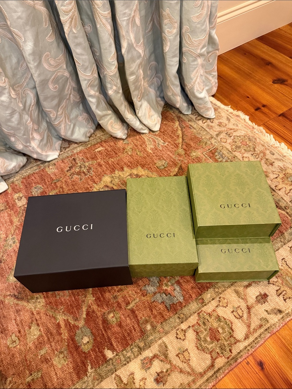 Gucci gift boxes